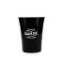 6 gobelets à rhum Bacardi Oakheart en plastique rigide noir 330 ml