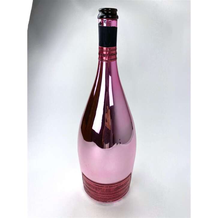 1 bouteille vide de champagne Armand de Brignac 3 l Rosé avec coffret 46 x 11