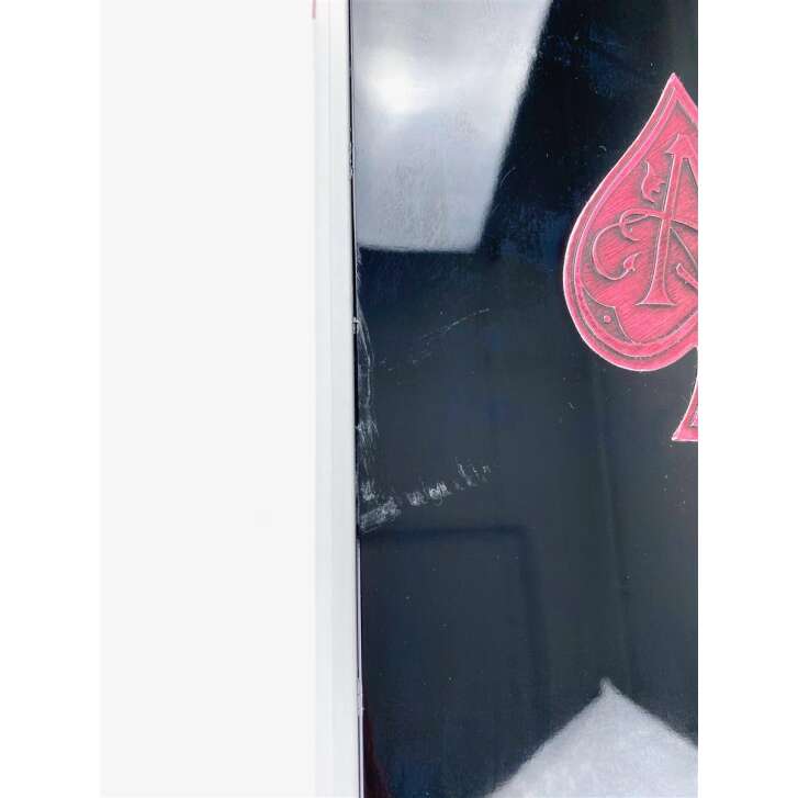 1 bouteille vide de champagne Armand de Brignac 3 l Rosé avec coffret 46 x 11