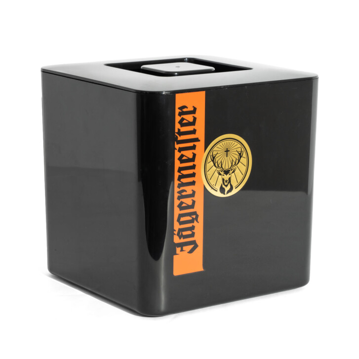 Refroidisseur à liqueur Jägermeister Glacière Bac à glaçons Icecube trois pièces 10 l rectangulaire nouveau design