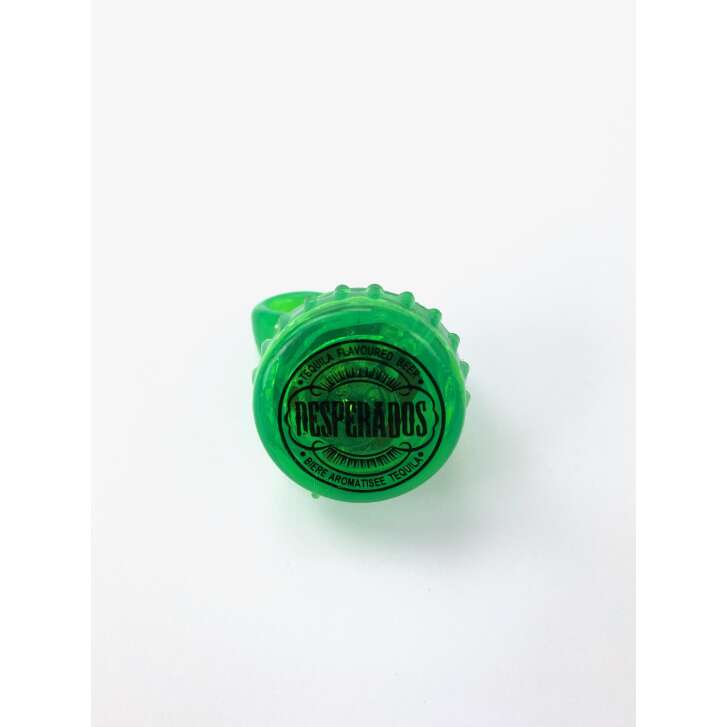Deperados Blink Ring Bague lumineuse LED verte pour carnaval, fête, festival, Malle