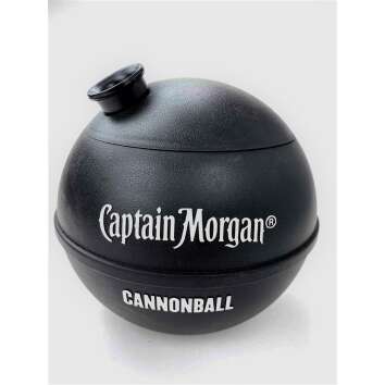 1x Captain Morgan Rum Refroidisseur Cannonball noir lisse