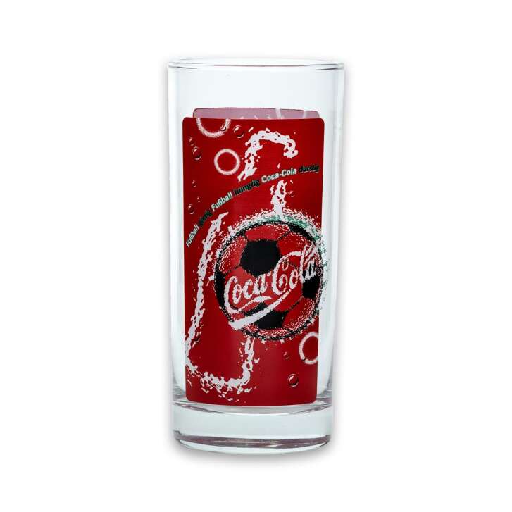 12 canettes de boisson gazeuse Coca Cola rouge avec logo football, 0,3 l