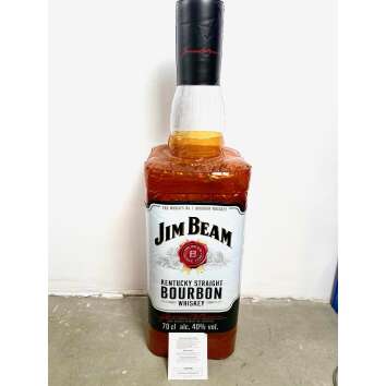 1x Jim Beam Whiskey Bouteille gonflable 1m