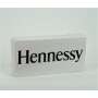 1x Hennessy Cognac enseigne lumineuse blanche avec inscription 40 x 20 cm