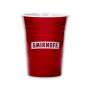 10x Smirnoff Vodka réutilisable Red Cup Gobelet Beer Pong Verres en plastique