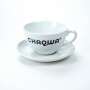 Set Ebay de 1 Chaqwa tasse à café blanche 0,2l Cappucino nouveau + soucoupe
