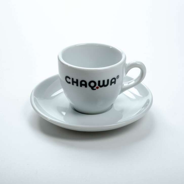 Set Ebay de 1 tasse à café Chaqwa blanc Espresso nouveau + soucoupe