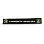 1x Tapis de bar à bière Brooklyn Brewery noir écriture dans le logo 60 x 9,5 cm