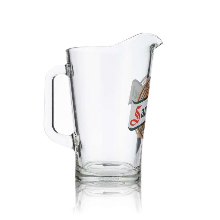 San Miguel Pitcher Carafe à bière en verre 1,5l Gastro Pub Verres à bière