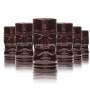 6x Mahiki Rum Verre Tasse en terre cuite brune 420ml XL