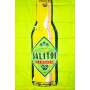 1x Salitos bière drapeau bannière avec bouteille vert néon 95 x 140 cm