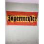 1x drapeau Jägermeister liqueur écriture sur jaune orange 180 x 80