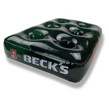 1x Bière Becks Support gonflable pour boissons...