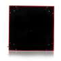 1x enseigne lumineuse Effect Energy rectangulaire argent rouge 30 x 30