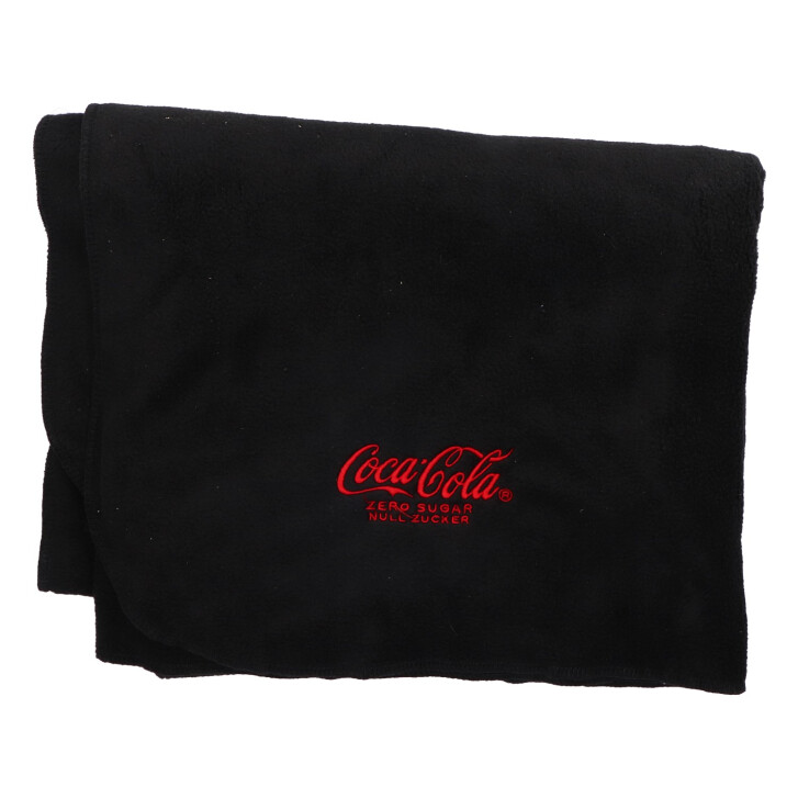 Coca Cola Couverture 140x120cm Zero Broderie Couverture polaire Couverture douillette Outdoor