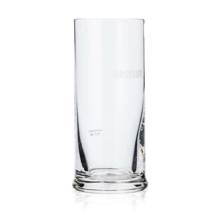 6 verres à vodka Absolut Vodka 0,2 l, verres à long drink, fond large, Rastal