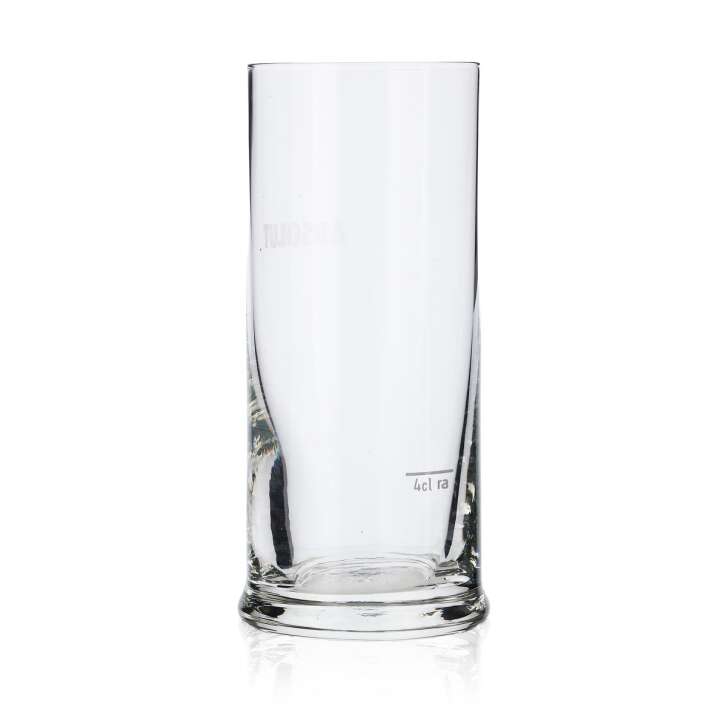 6 verres à vodka Absolut Vodka 0,2 l, verres à long drink, fond large, Rastal