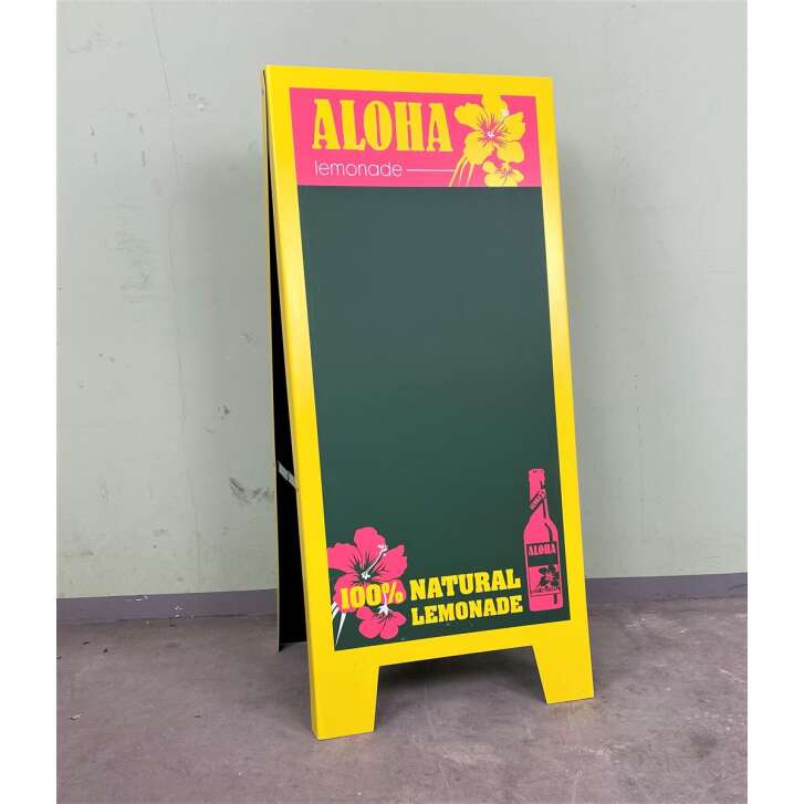 1x Tableau Aloha Lemonade jaune 55 x 120