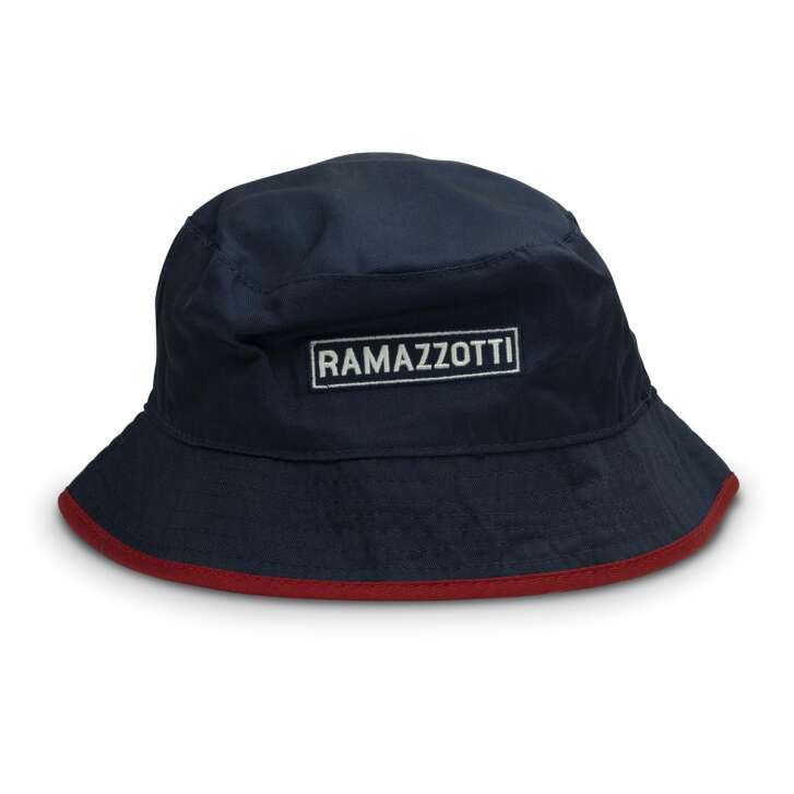 1x Ramazzotti liqueur casquette chapeau de pêcheur bleu