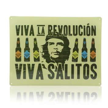 1x Salitos bière plaque de tôle Viva La...
