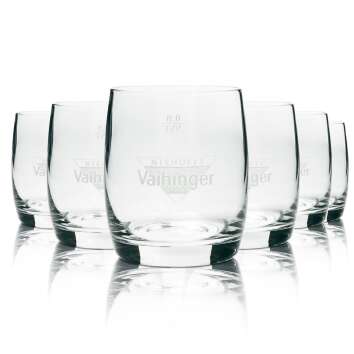 6x Vaihinger Saft Glas Tumbler 0,2l gobelet Bistro