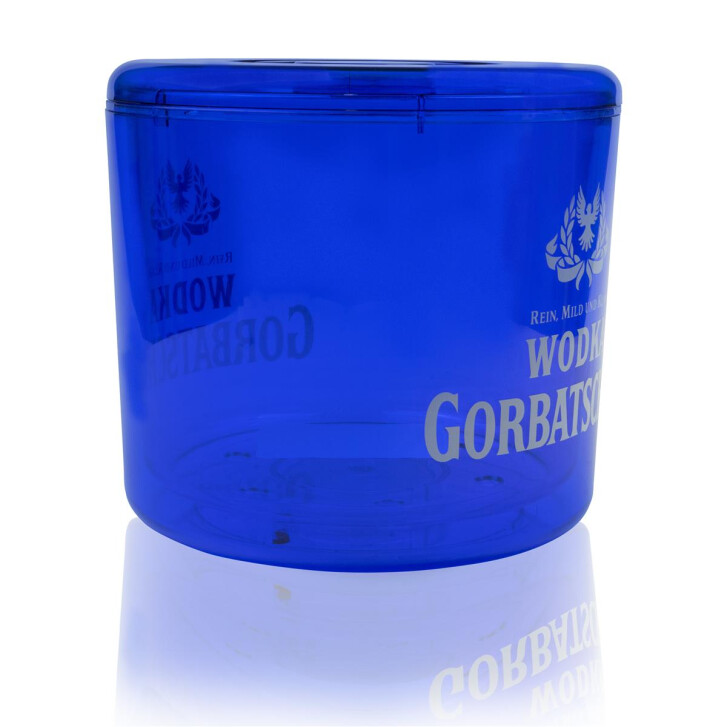 1x refroidisseur à vodka Gorbatschow 8 l, glacière bleue