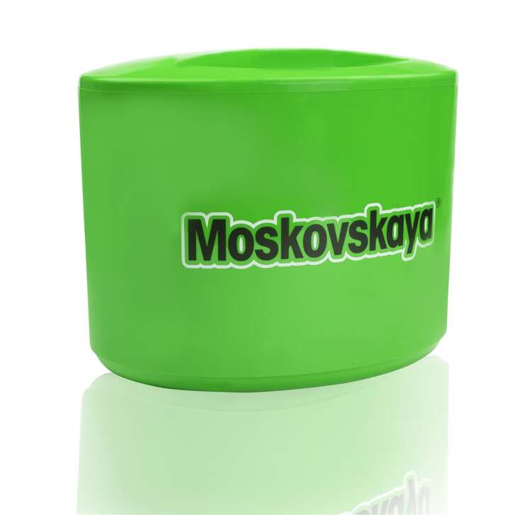 1x Moskovskaya Vodka Refroidisseur Glacière verte 10 l