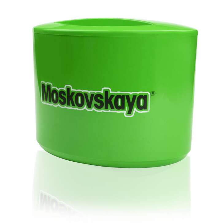 1x Moskovskaya Vodka Refroidisseur Glacière verte 10 l