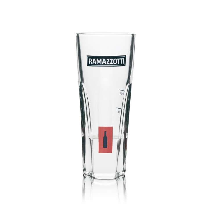6 verres Ramazzotti 0,15 l, design relief, verres à long drink Amaro Ice
