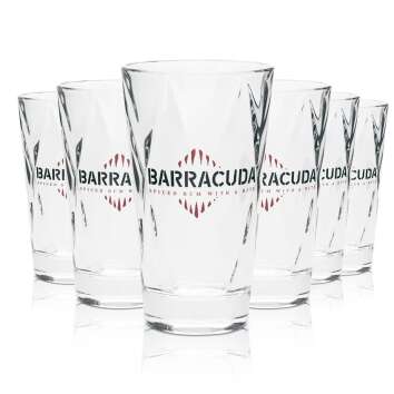 6x Barracuda Rum Verre à long drink Concerto 28cl