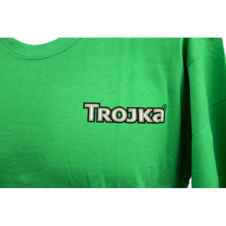 1x Trojka Vodka T-Shirt vert taille L