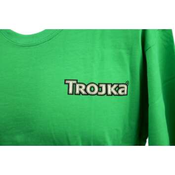 1x Trojka Vodka T-Shirt vert taille L