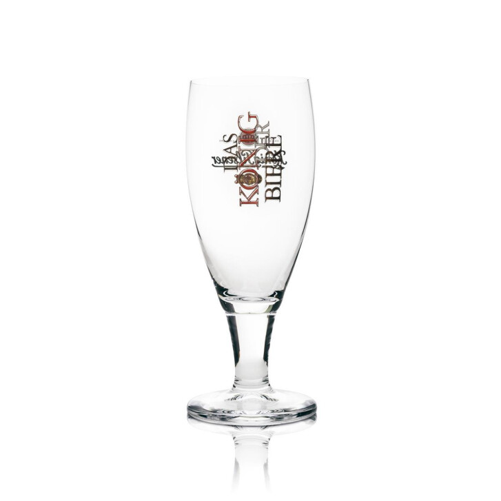 1 verre à bière König Pilsner 0,2 l, emballé individuellement