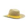 1x Havana Club Rum chapeau de paille ruban jaune