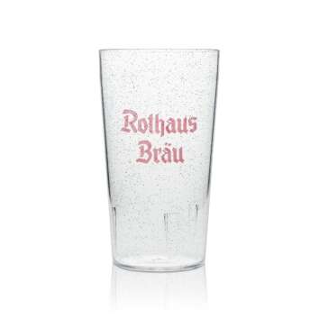 1x Rothaus gobelet de bière en plastique dur...