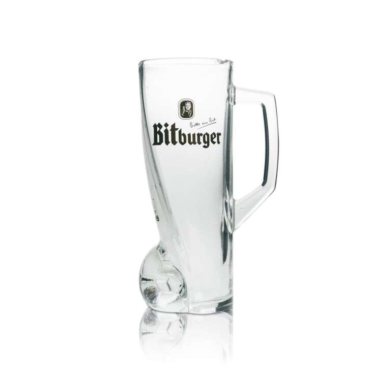 1x verre à bière Bitburger Hoffenheim Fankrug 500ml
