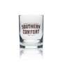 6x Southern Comfort verre à whisky tumbler 400ml écriture rouge