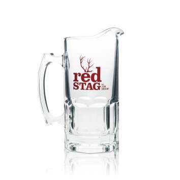 1x Jim Beam Carafe à Whiskey verre 1,5l Red Stage