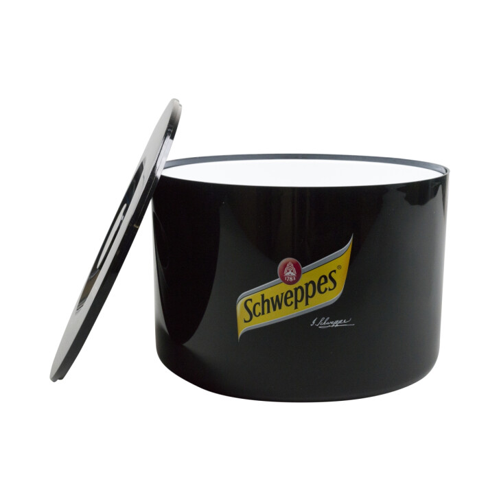 1x Schweppes Softdrink Glacière noire 10 l