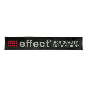 1x Tapis de bar Effect Energy noir grand 60x10,5