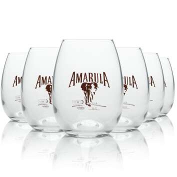 6x Amarula verre à liqueur Tumbler