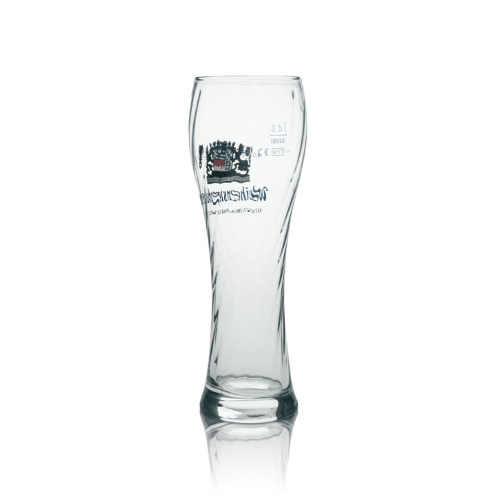 6 verres à bière Weihenstephan 0,5 l Verre à bière blanche « La plus ancienne brasserie du monde » Rastal