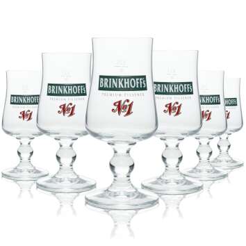 12x Brinkhoffs verre à bière coupe No. 1...