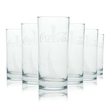 12x Coca Cola verre à boissons gazeuses 0,4l verre...