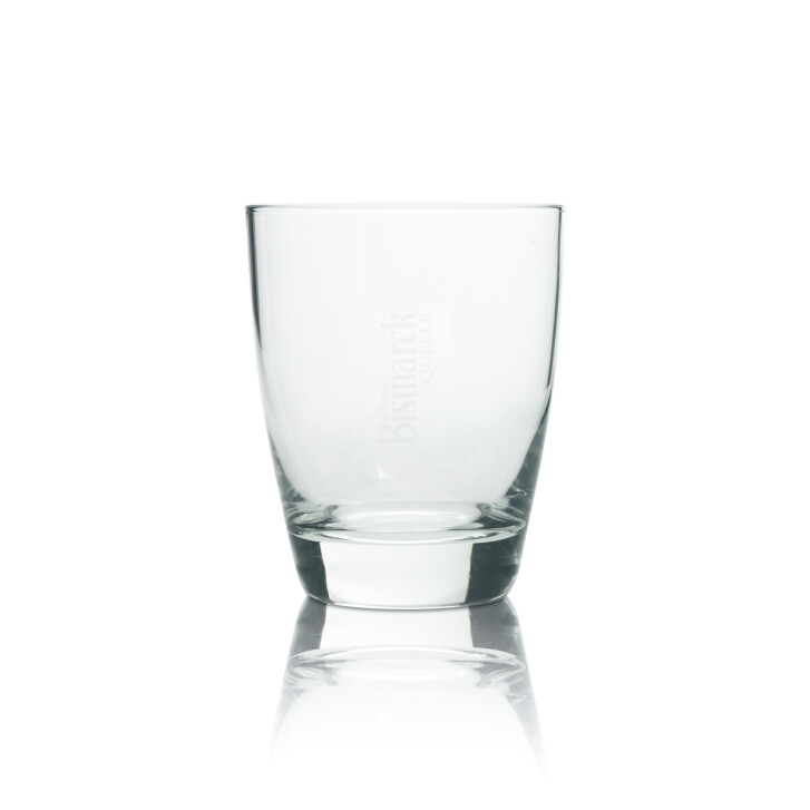6 verres Bismarck 0,25 l, gobelets, verres à eau minérale Quasser Sprudel Soda