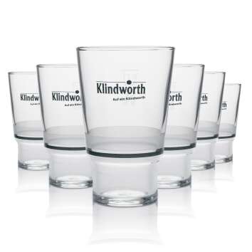 6x Klindworth Softdrinks verre à long drink 200ml...