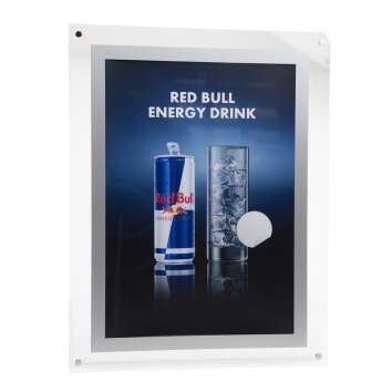 1x Red Bull Energy tableau DIN A3 NON LED Poster Frame...