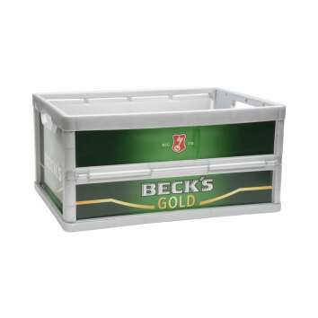 1x Becks Bière boîte pliante Becks-Or 47x35x23