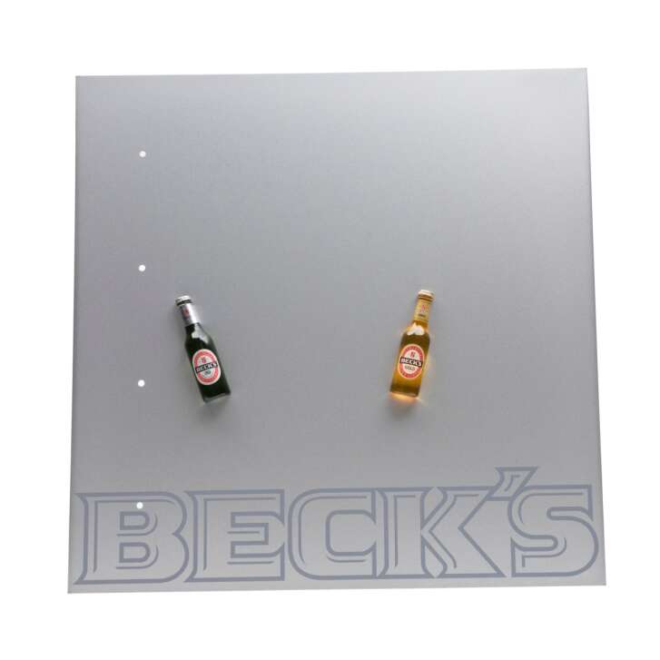 1x Bière Becks Planche magnétique à clés argentée